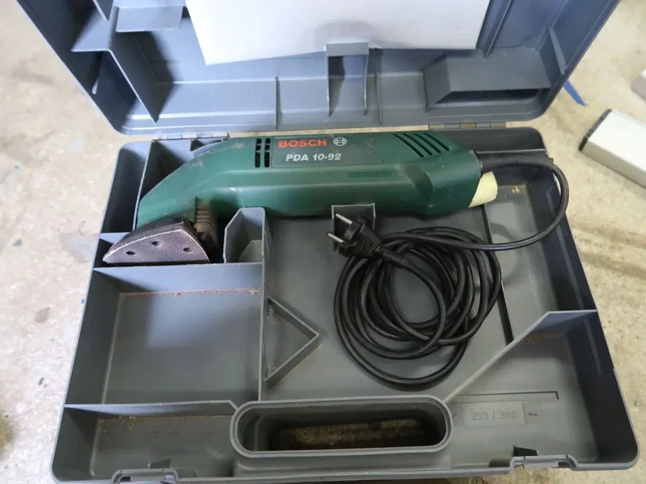 Billede 2 - Slibemaskine BOSCH PDA 10-92, slagboremaskine BOSCH GSB 20-2RE samt vinkelsliber