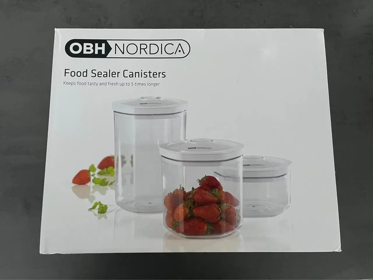 Billede 1 - OBH Nordica food sealer canisters