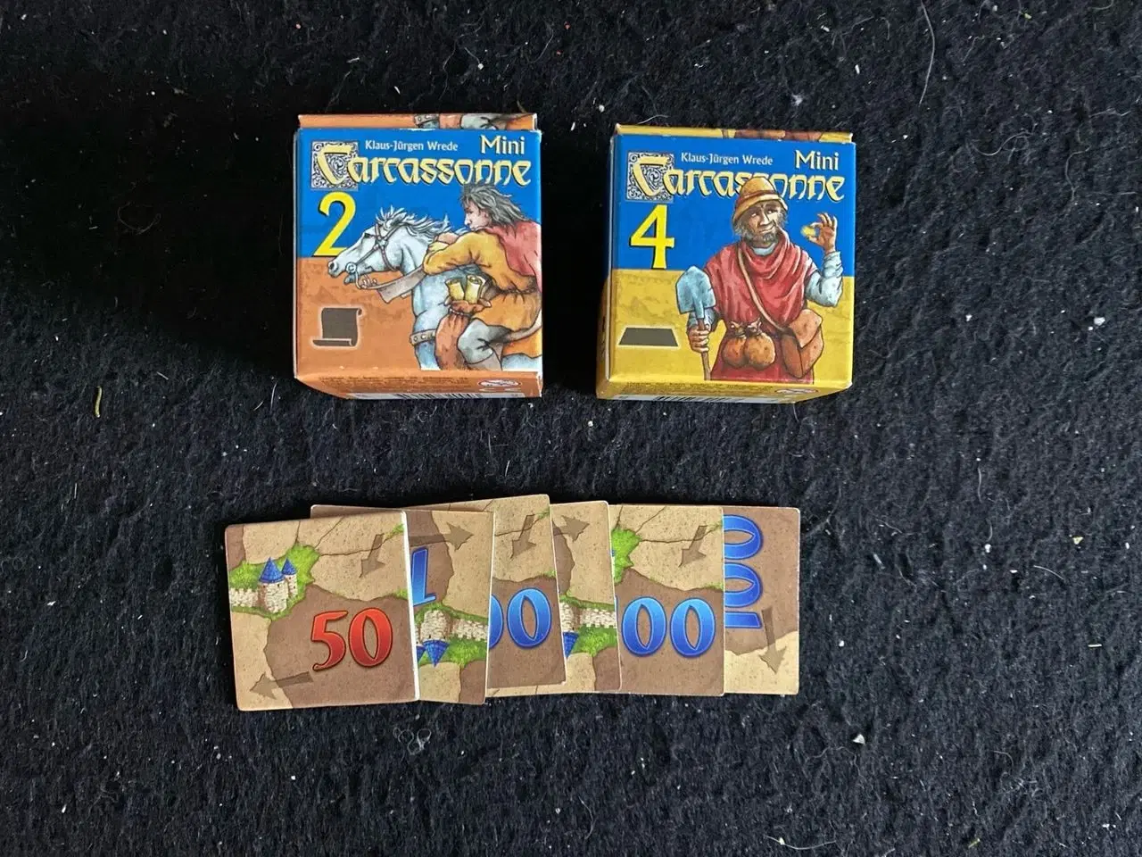 Billede 1 - Carcasonne Mini Expansions 2 & 4, brætspil