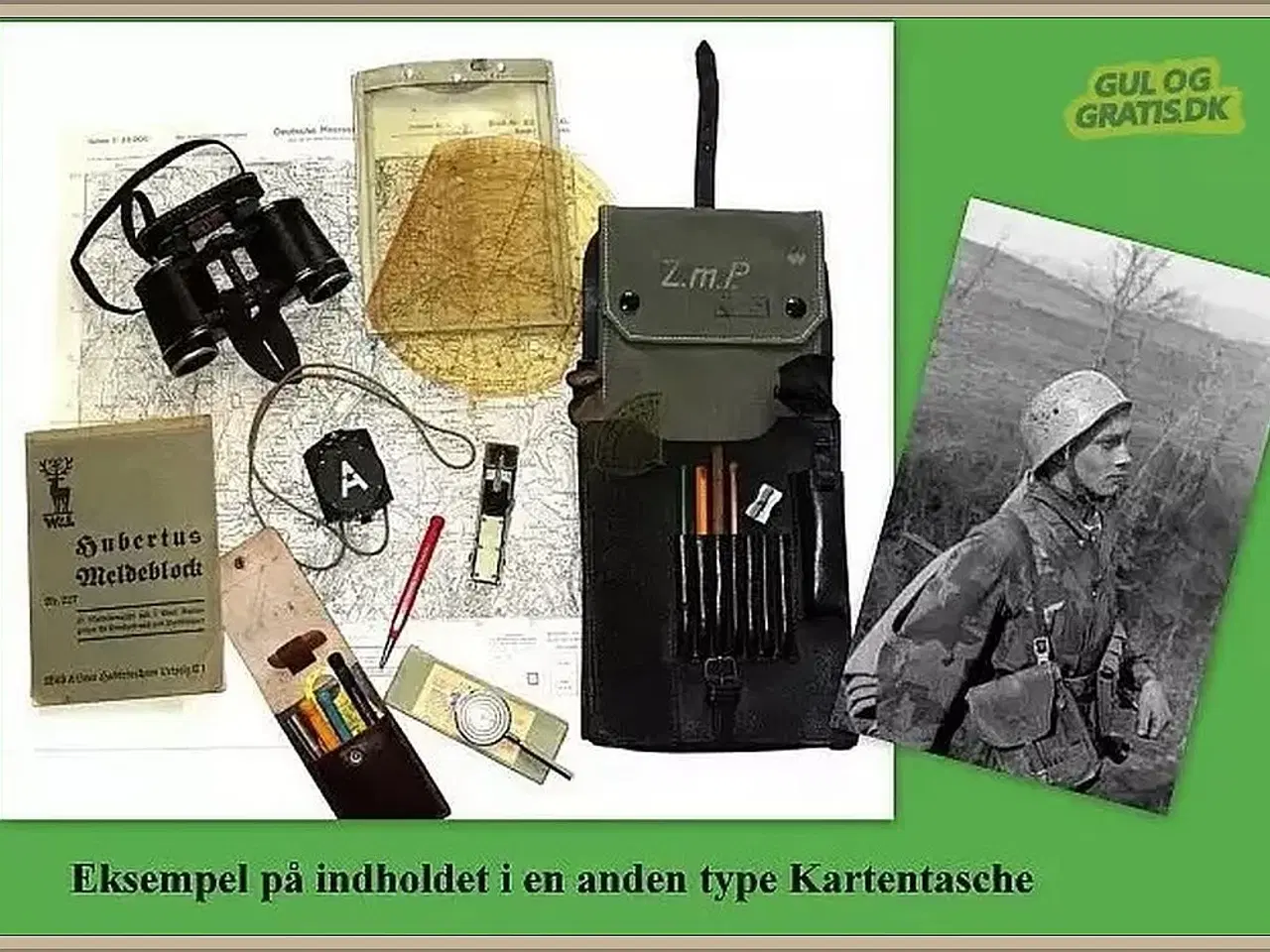 Billede 8 - * Kartentasche * Waffen SS *