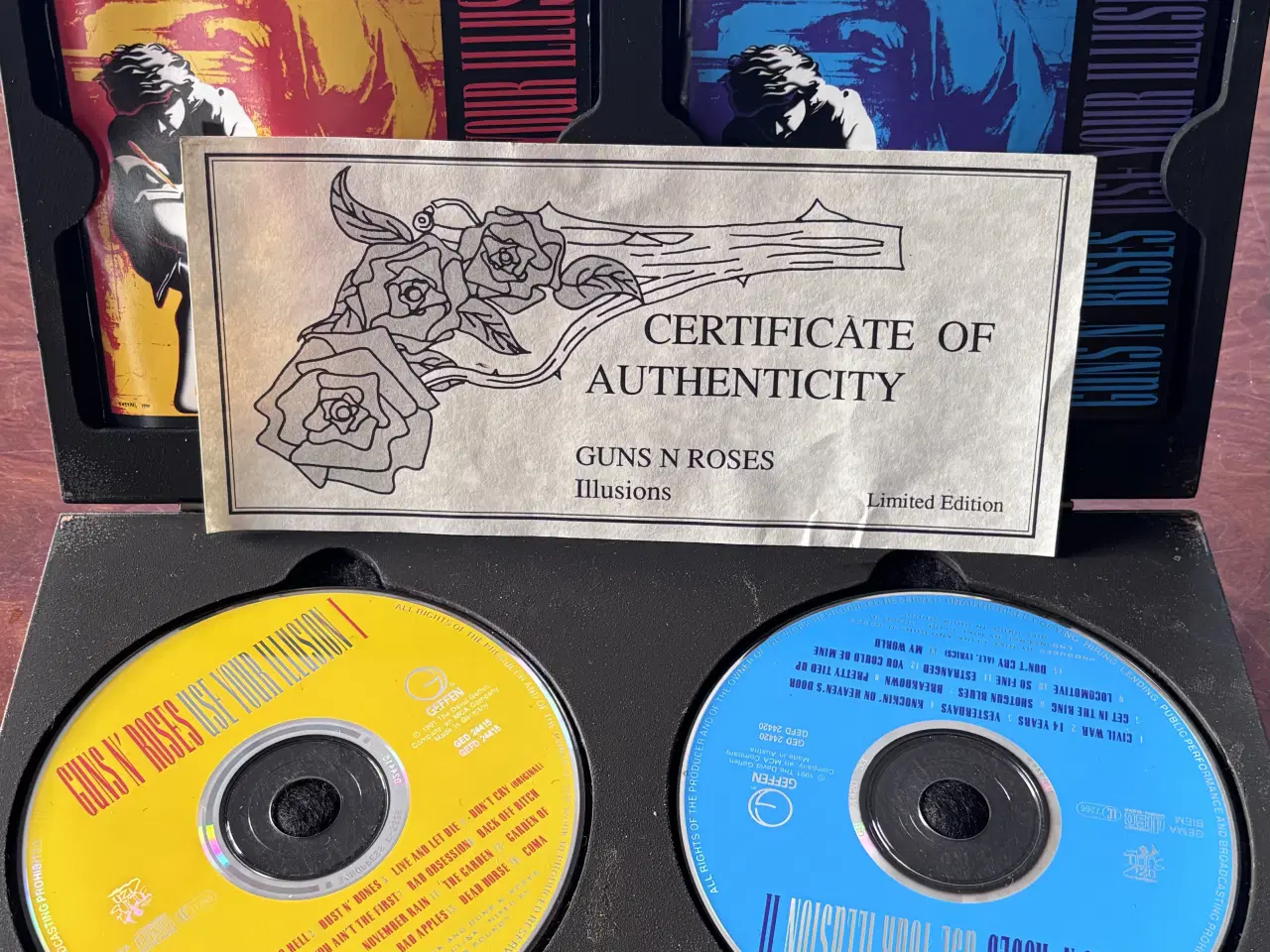 Billede 1 - GUNS N ROSES Illusions (Rare 1991 UK Limited Ed.)