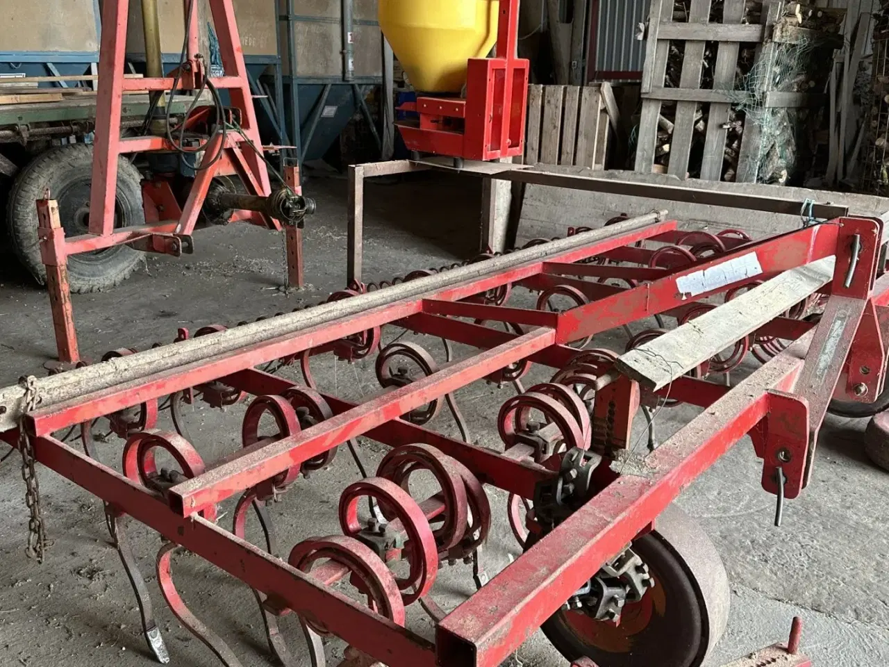 Billede 1 - marstig harve med frøspreder