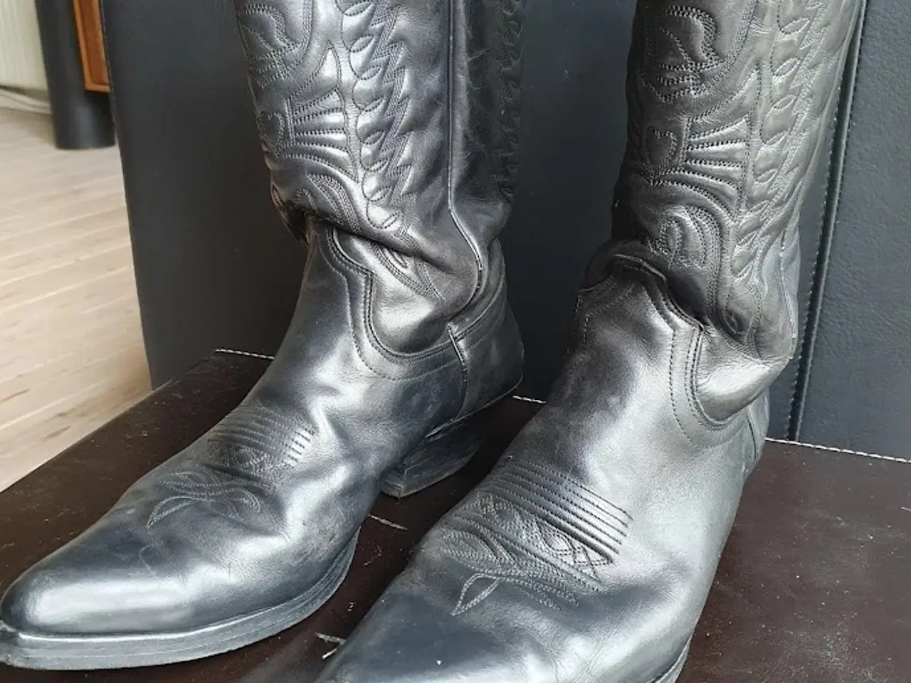 Billede 3 - Cowboystøvle, Sendra. Herre - str. 46. 