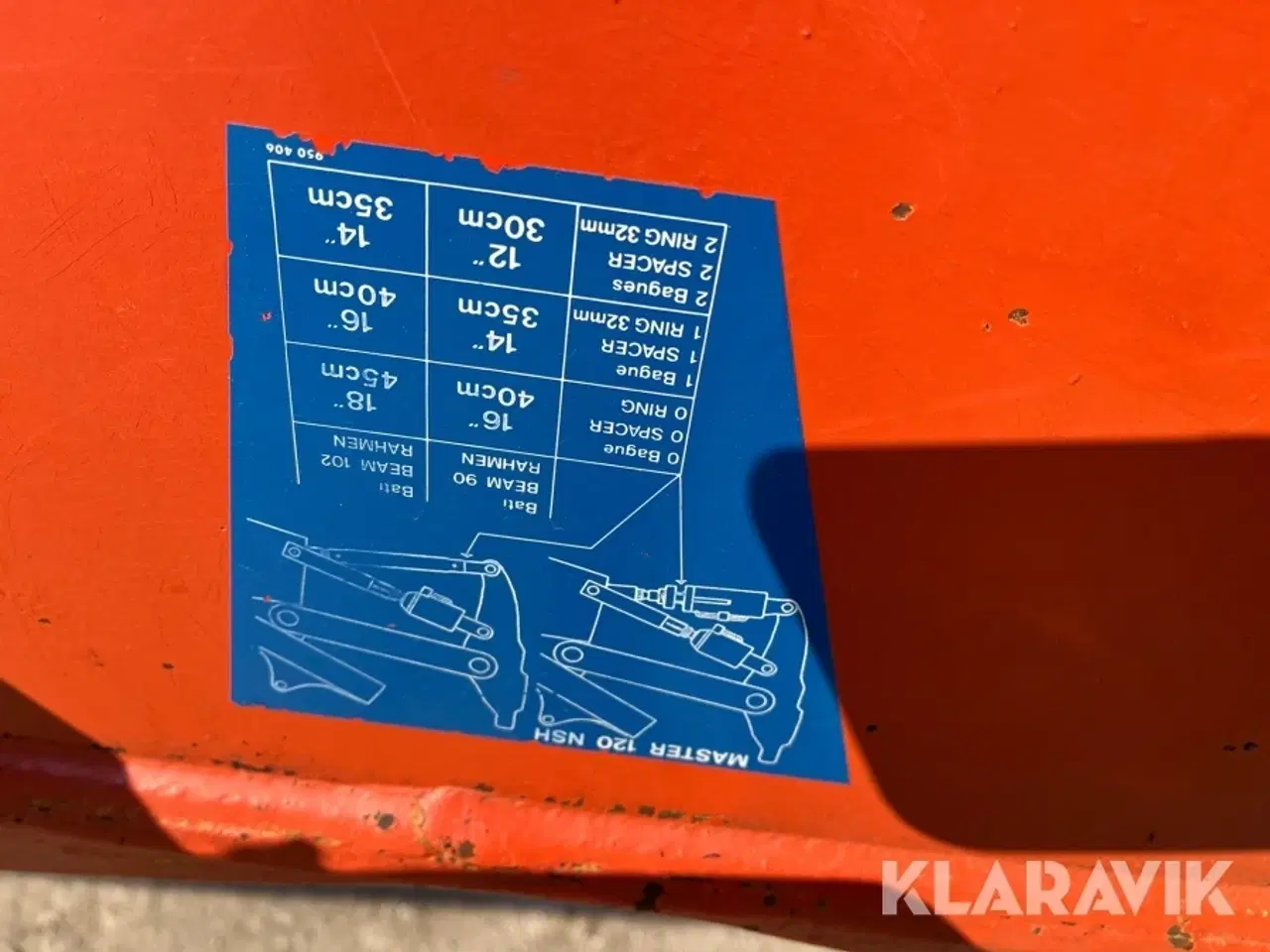 Billede 4 - Plov 5 furet Kuhn Master 120 14 - 18 ‘’