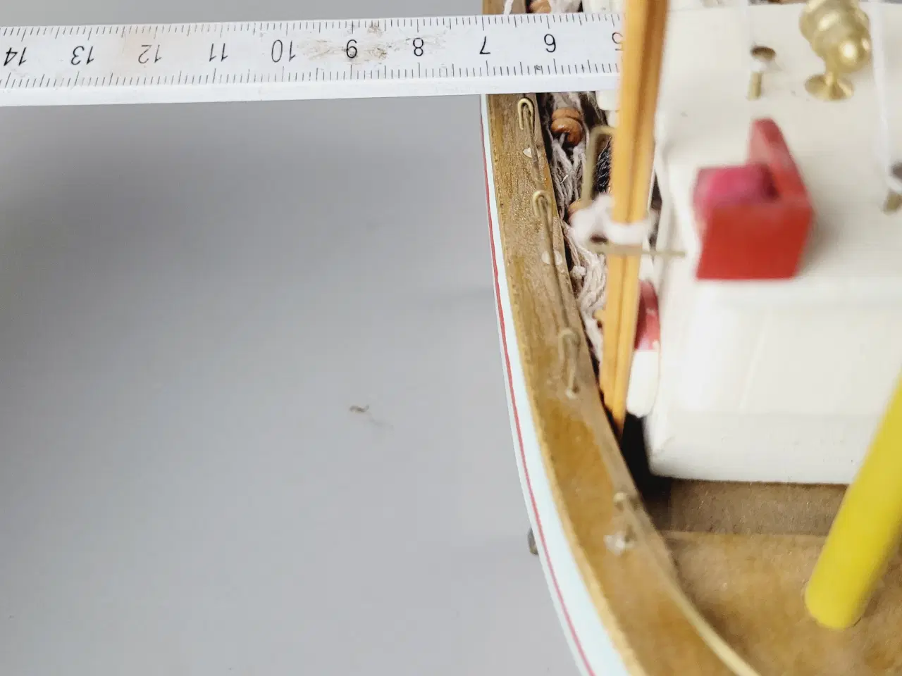 Billede 10 - ⭐️- Fin og detaljeret model af fiskekutter