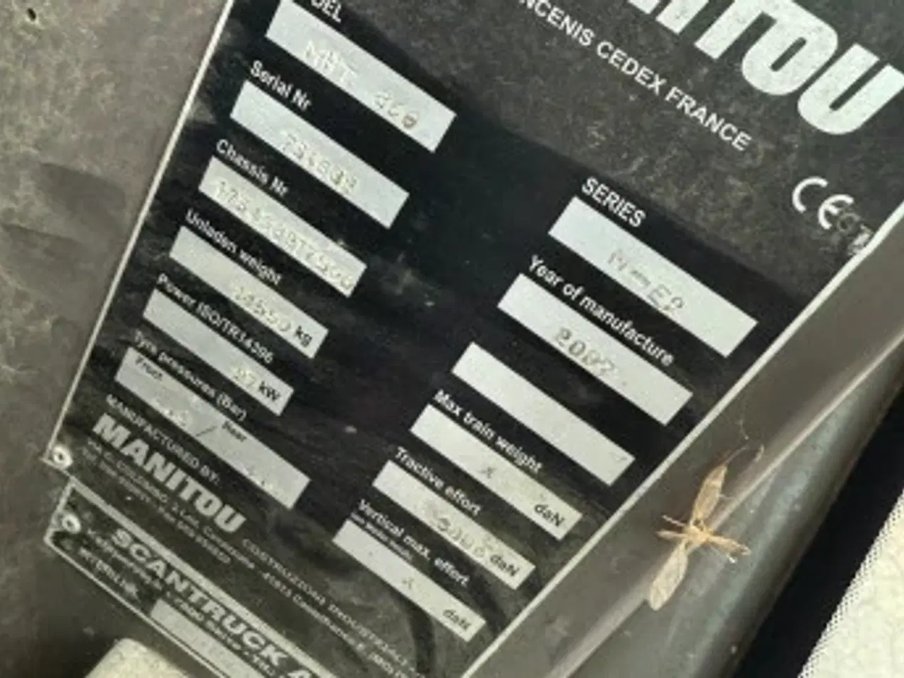 Billede 3 - Manitou MHT860L Til salg/ For sale