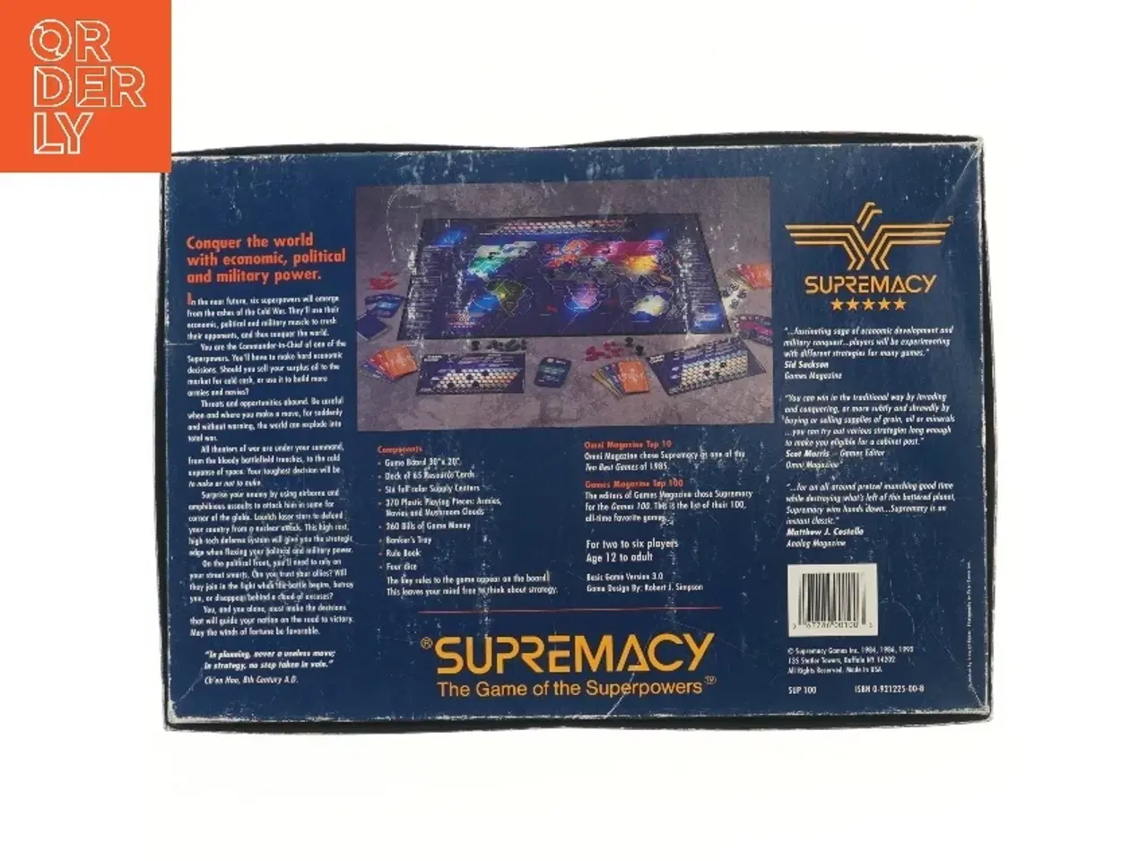 Billede 3 - Supremacy brætspil fra Supremacy (str. 40x28 cm)