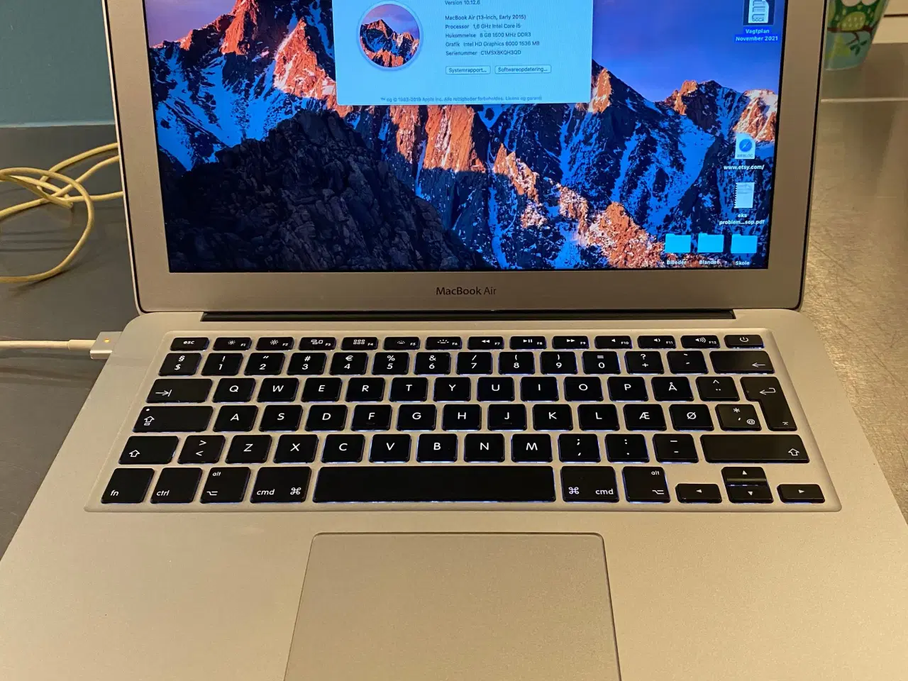 Billede 4 - MacBook Air, 13 tommer, Early 2015