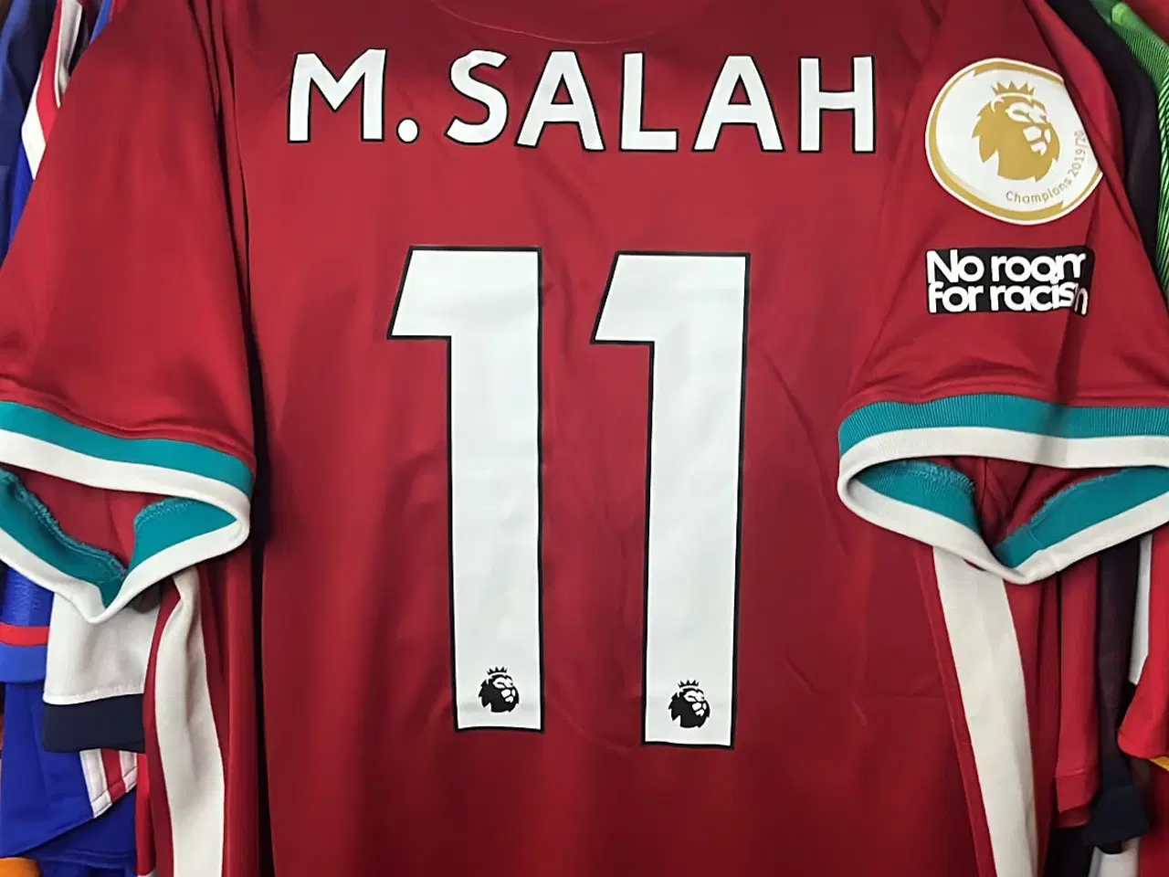 Billede 18 - 20 originale fodboldtrøjer til salg - Str M-XL