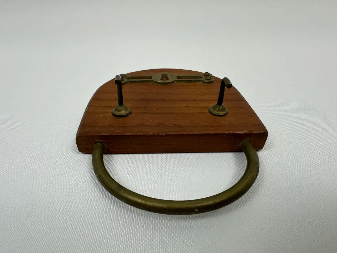 Billede 5 - Retro knagerække, teak / messing 