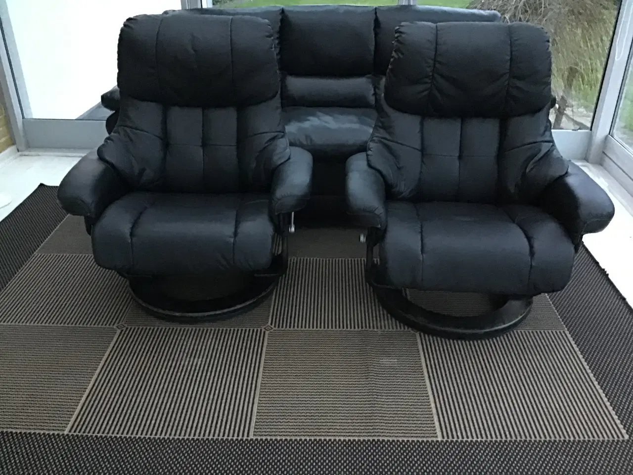 Billede 10 - Læder sofa