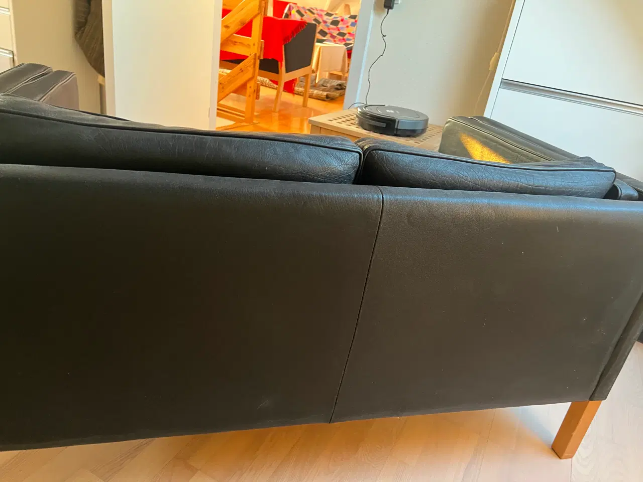 Billede 2 - Stouby 2 personers sofa. Sort læder.