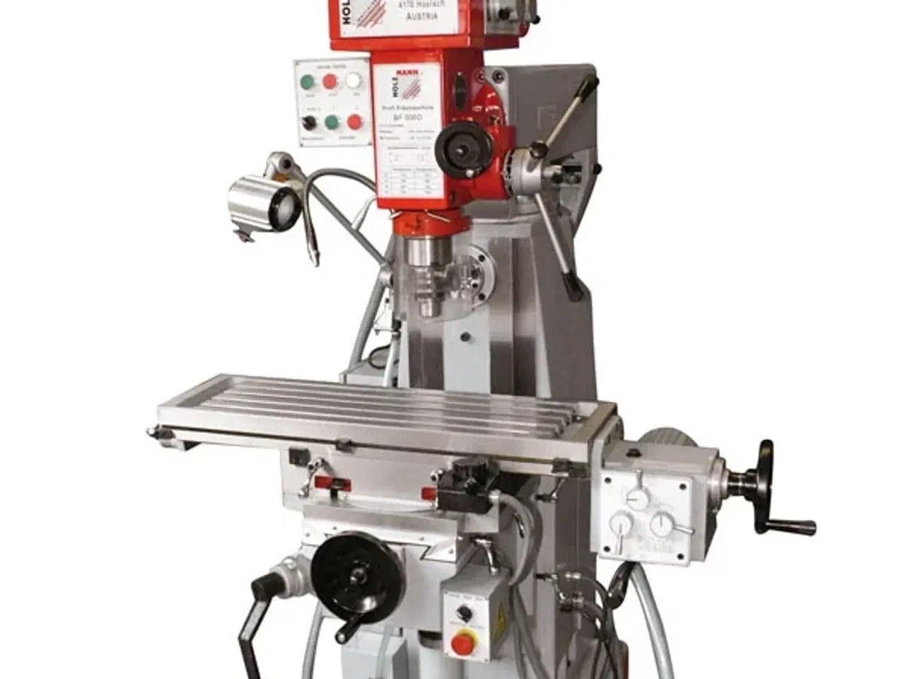 Billede 1 - BF500DDRO Geardrevet universal fræsemaskine Holzmann