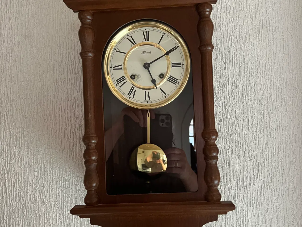 Billede 1 - Ur - væghængt - antikt