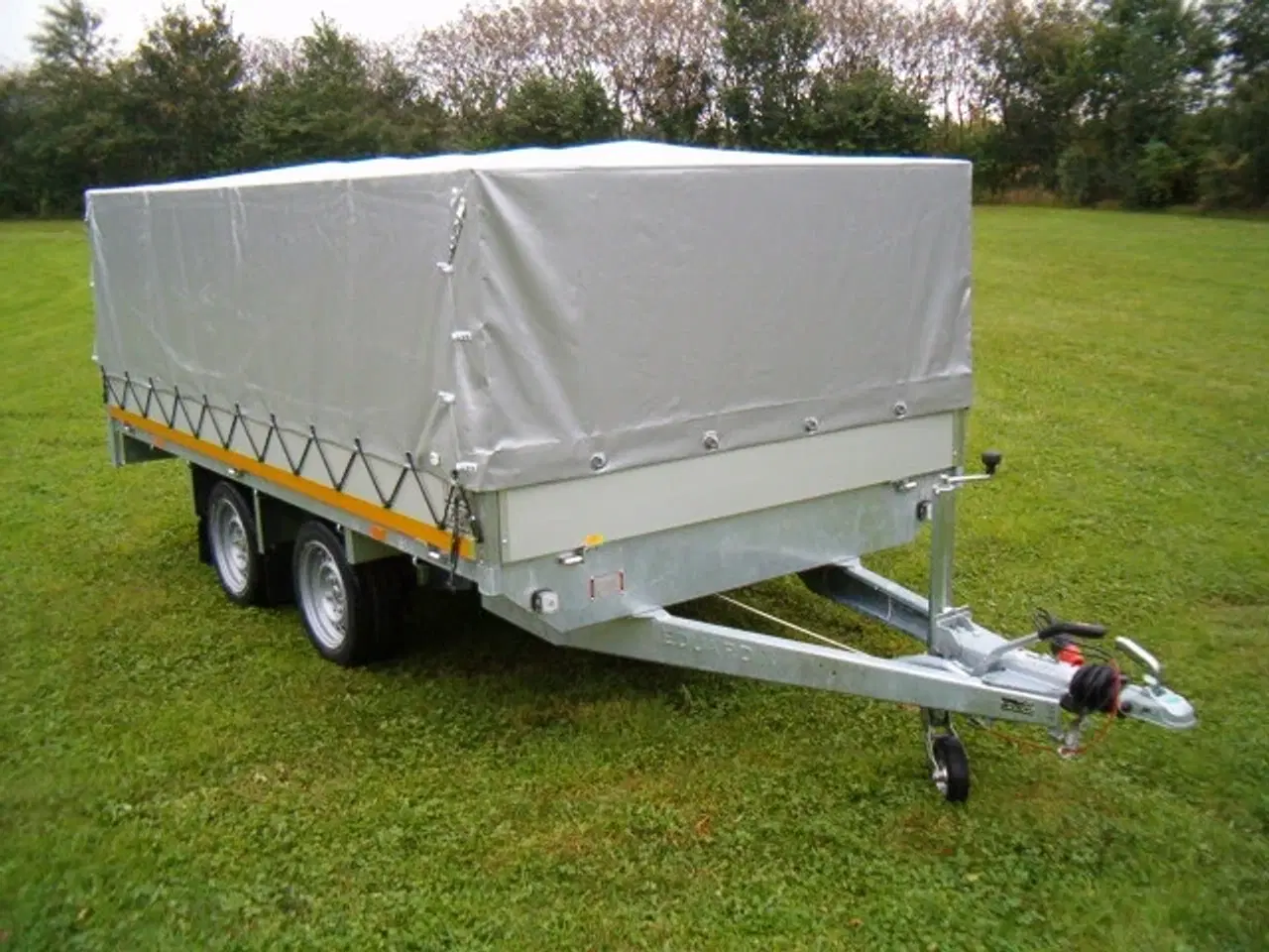 Billede 1 - EDUARD 3318-2700 køreskoletrailer m. høj presenning 100cm