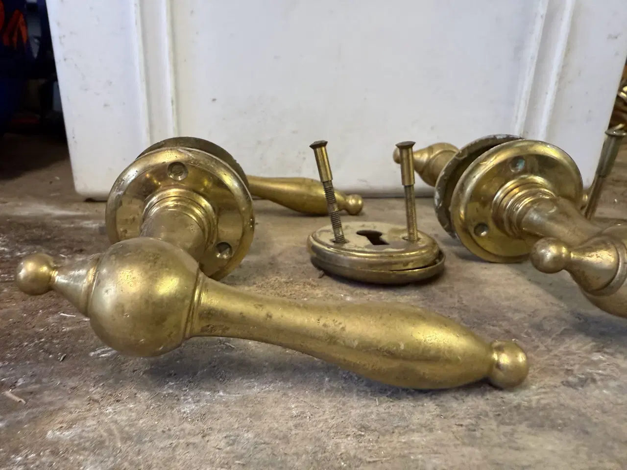 Billede 4 - Diverse Messing dørgreb