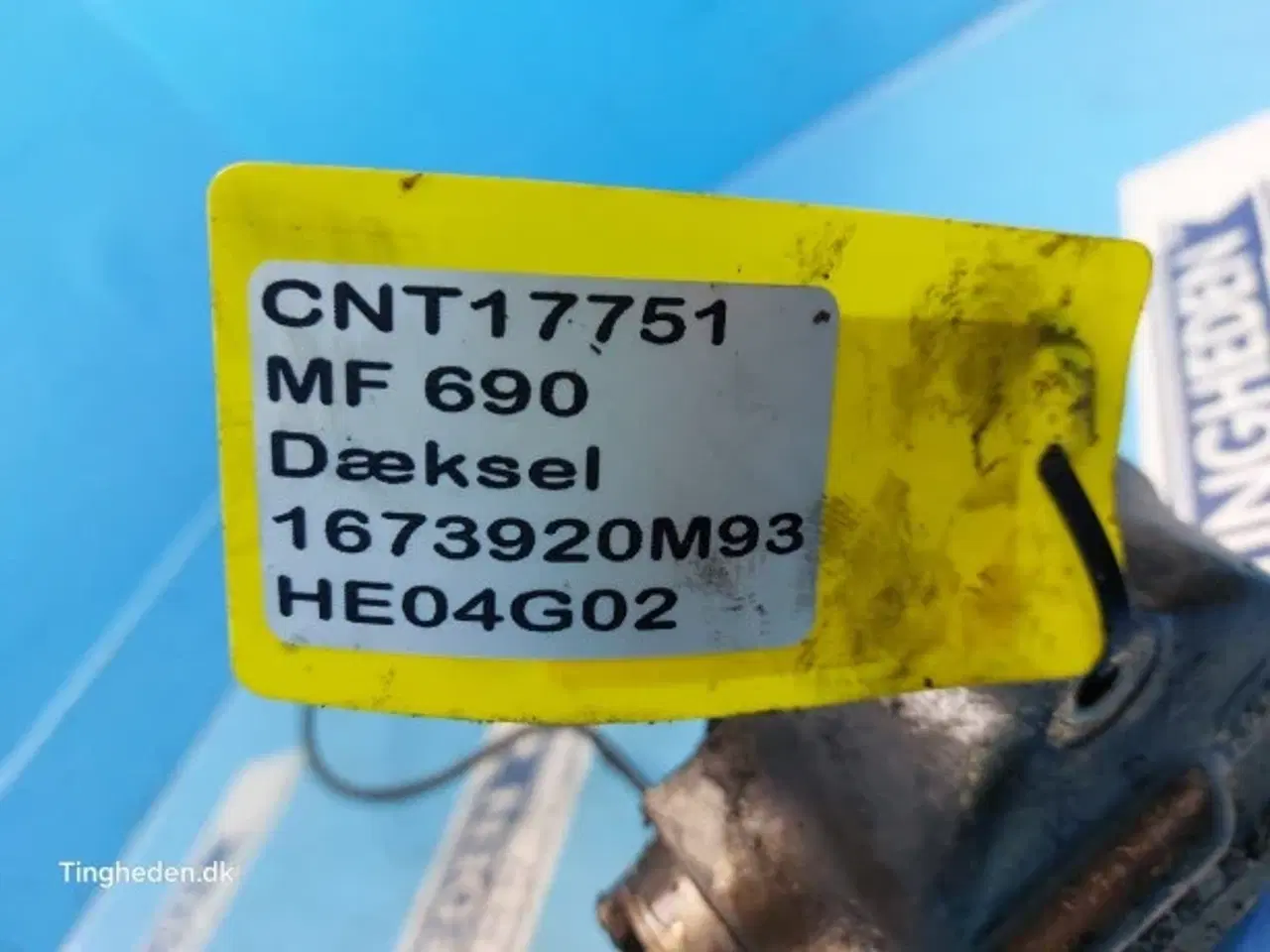 Billede 11 - Massey Ferguson 690 Filterhus 1673920M93