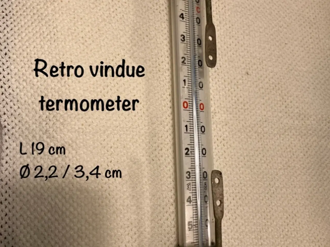 Billede 1 - Retro vindue termometer