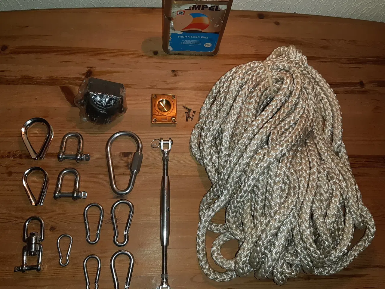 Billede 1 - Bådudstyr 14 nye og 2 brugte dele. (Nypris 1400kr)