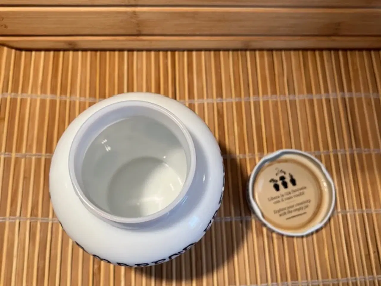 Billede 6 - Ikonisk Amarena Fabbri krukke i mælkeglas – 13,5 c