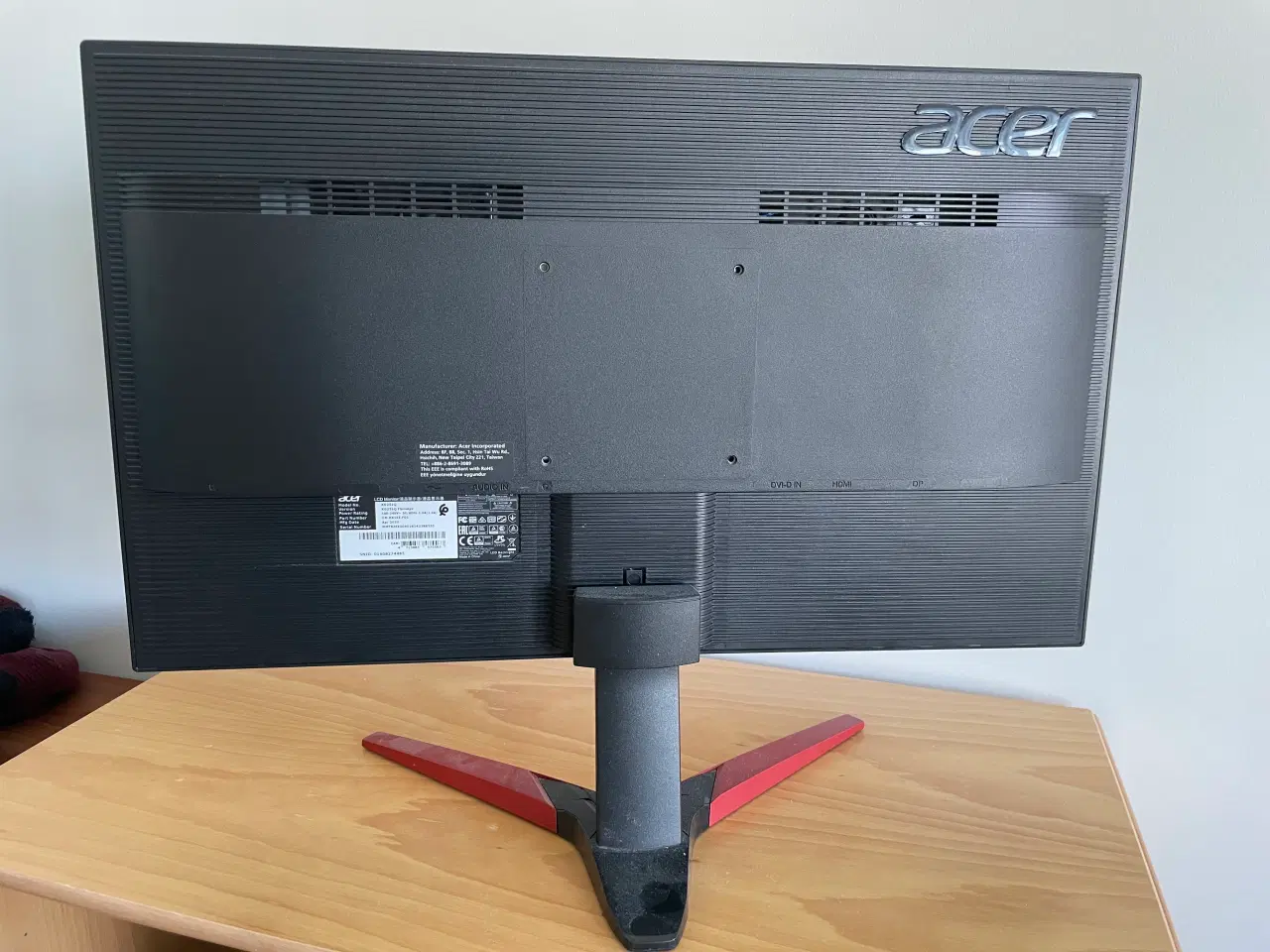 Billede 3 - Acer Gaming skærm