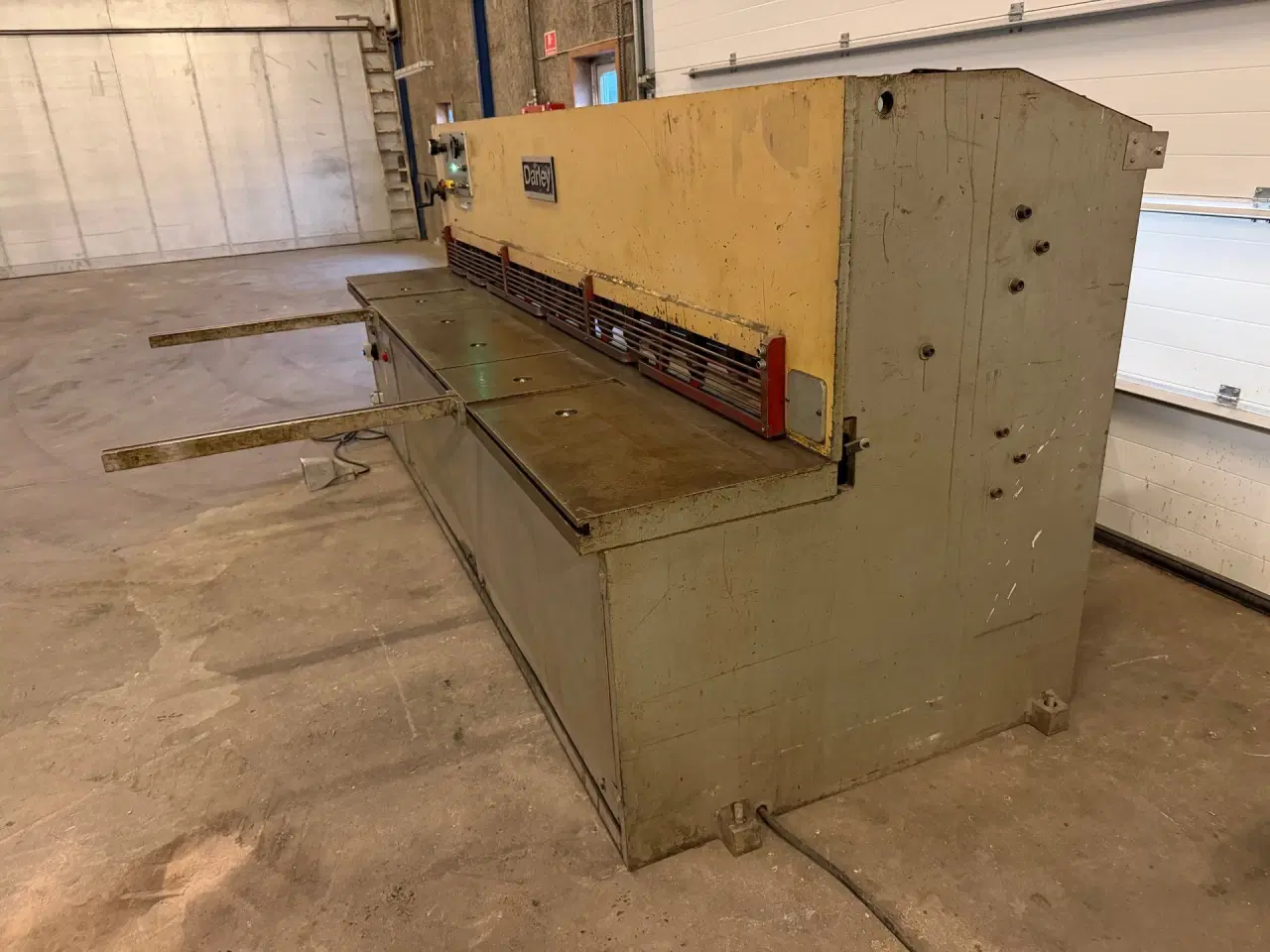 Billede 3 - Maskinsaks 3100 x 4 mm. Darley.