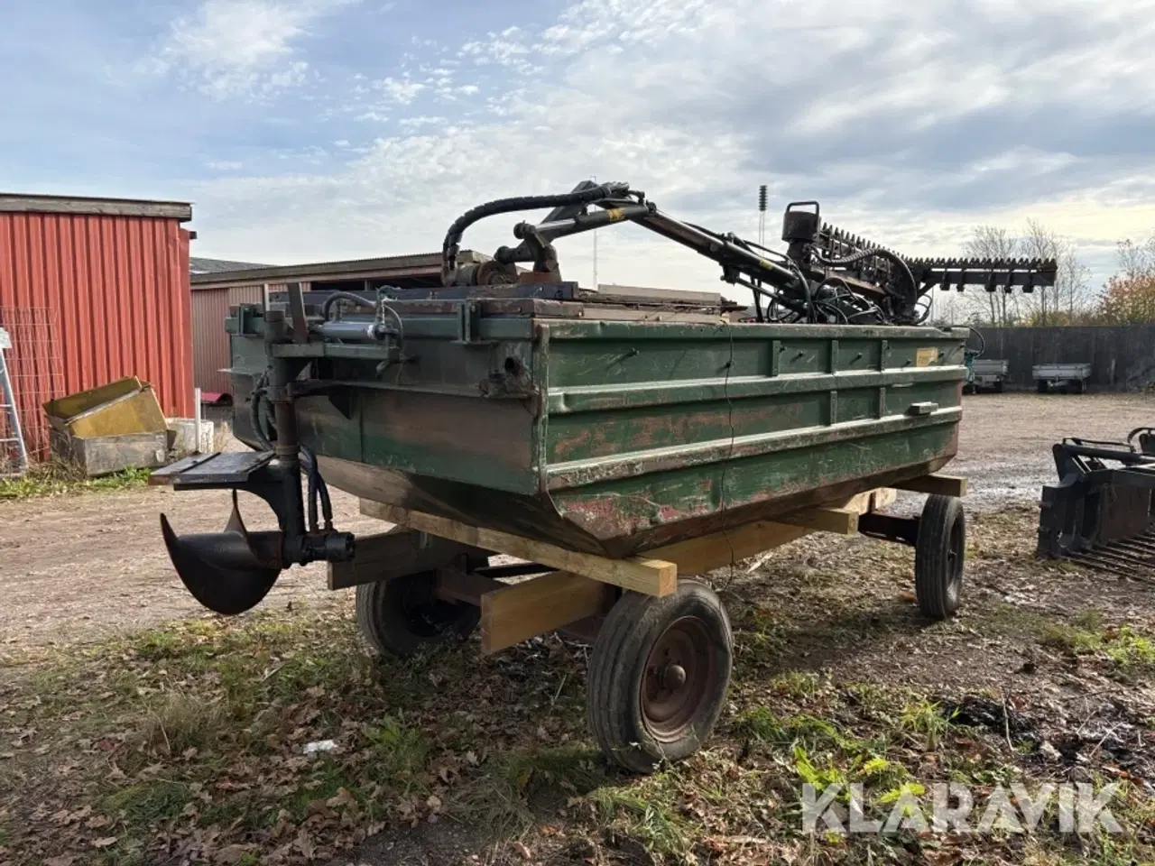 Billede 4 - Grædeskærer Conver C480 - med tilhørende vogn