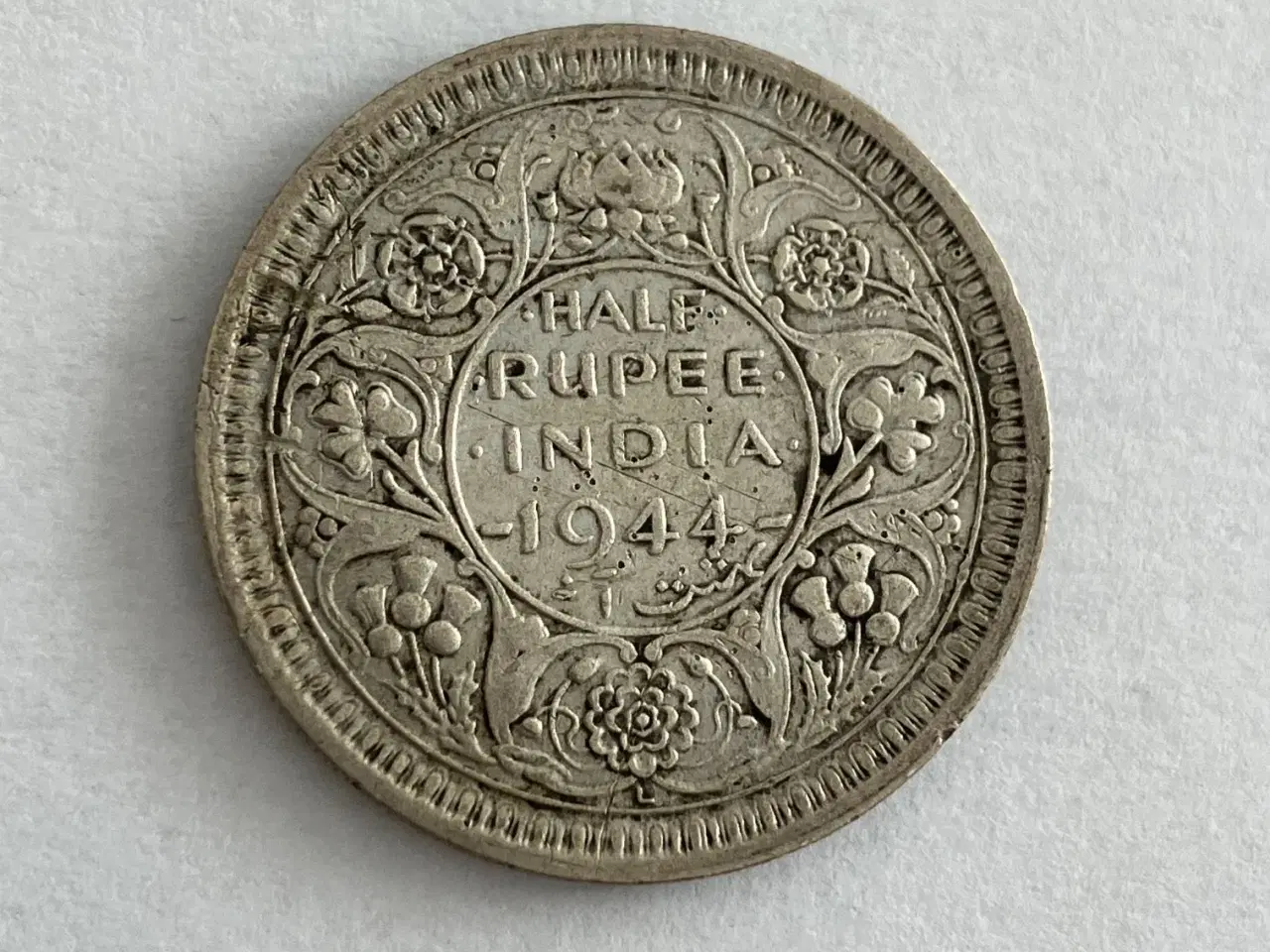 Billede 1 - Half Rupee India 1944