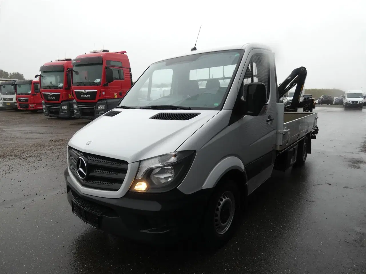 Billede 7 - Mercedes-Benz Sprinter 316 2,1 CDI LAD/KRAN 163HK Ladv./Chas. Man.