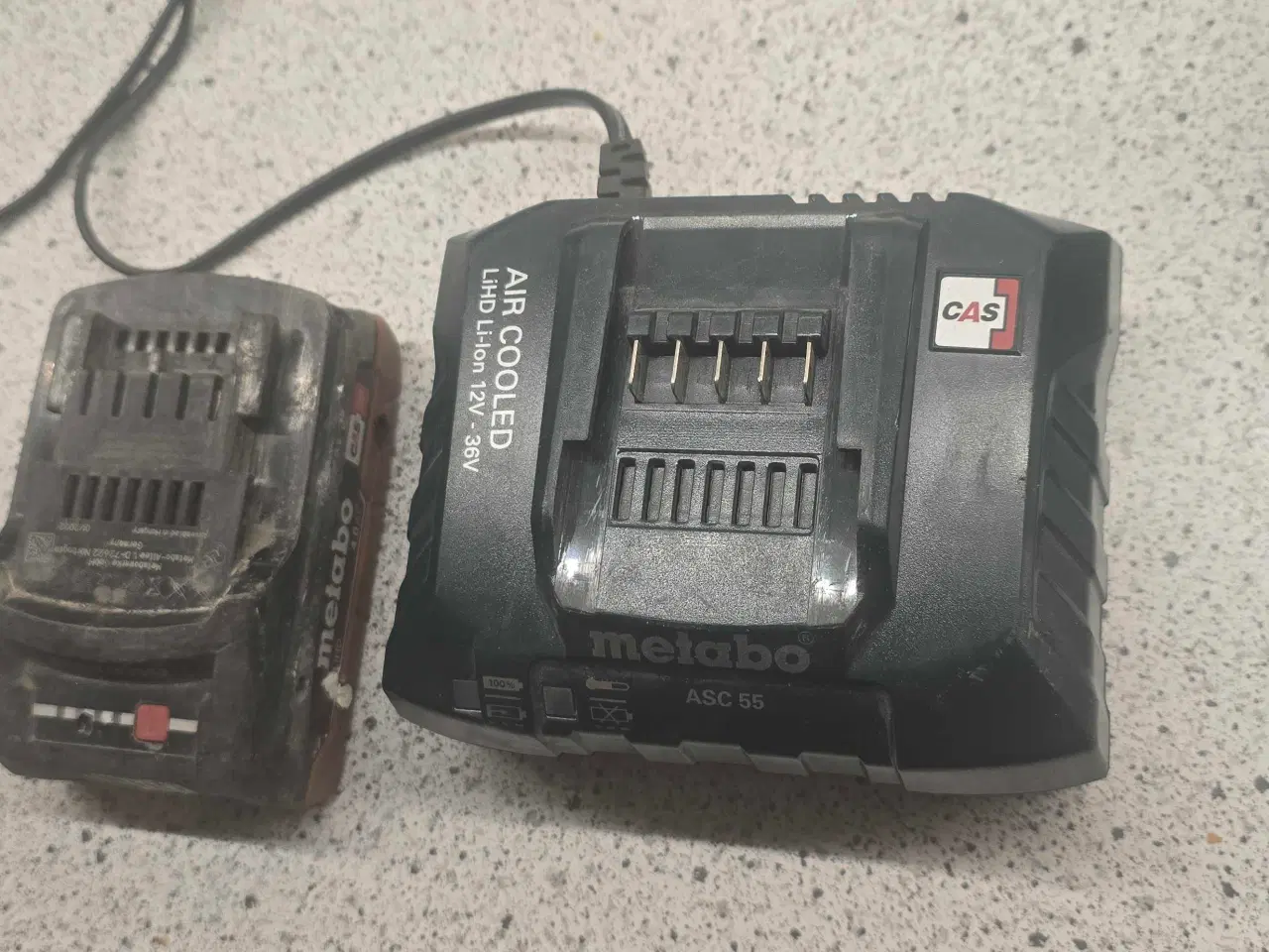Billede 1 - Batteri oplader Metabo 