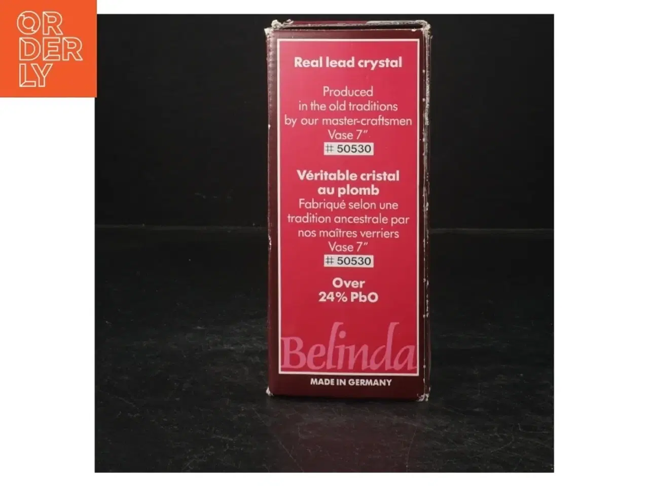 Billede 3 - Belinda krystalvase fra Anna Hütte (str. 17 cm)