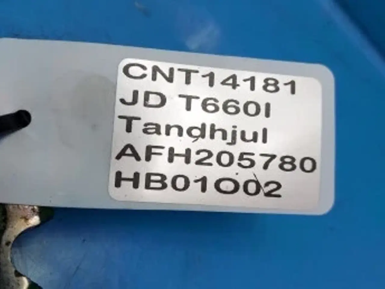 Billede 9 - John Deere T660I Tandhjul AFH205780