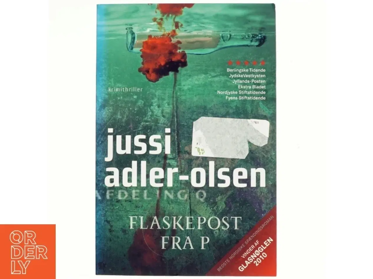 Billede 1 - Flaskepost fra P af Jussi Adler-Olsen (Bog)