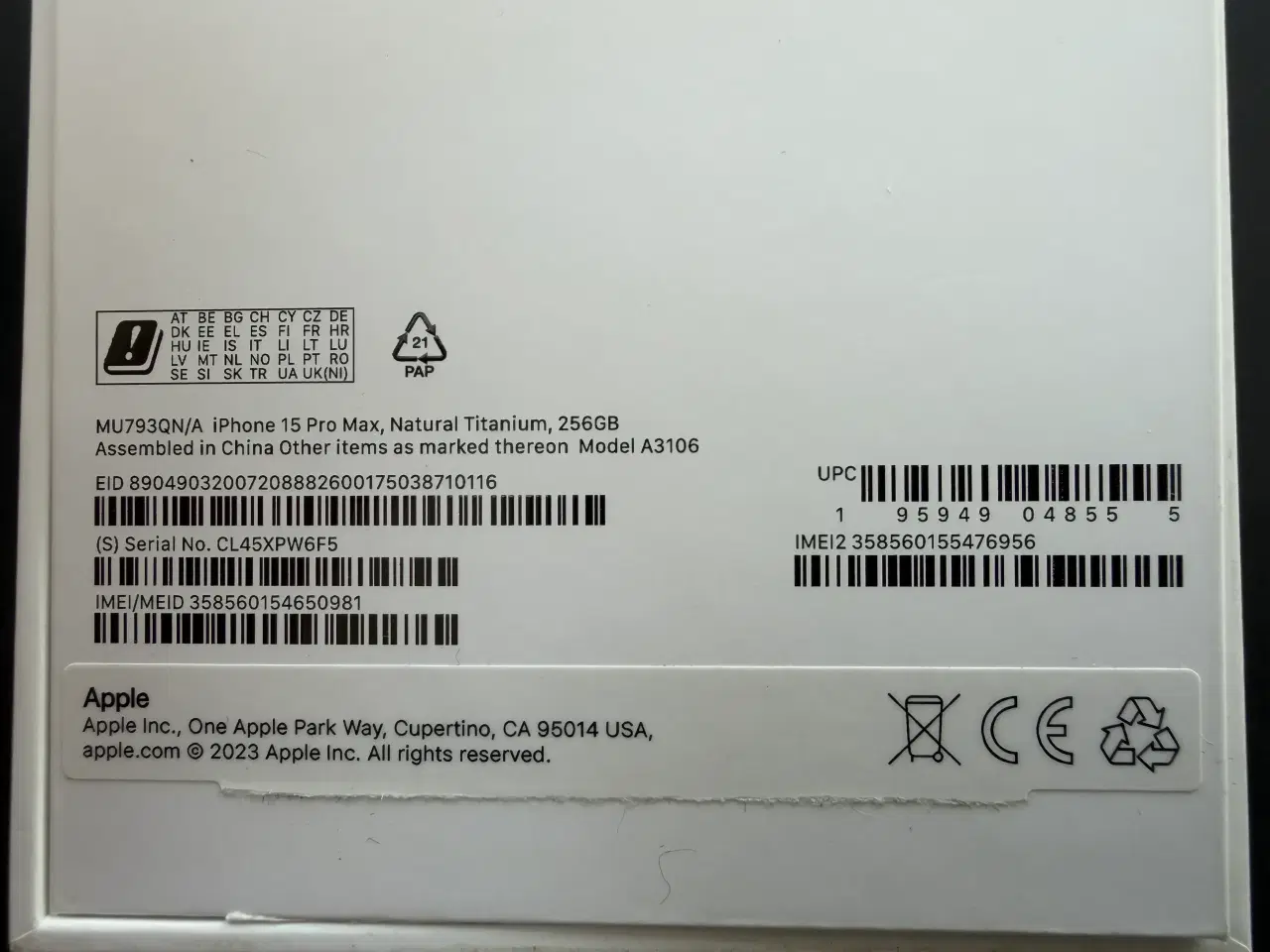 Billede 4 - Iphone 15 Pro Max