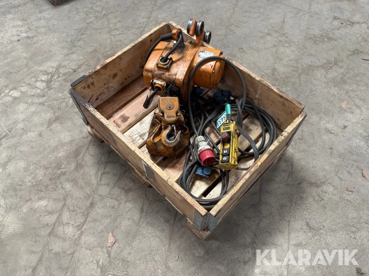 Billede 1 - Elektrisk talje Kito K2-8 500 kg - 3 meter