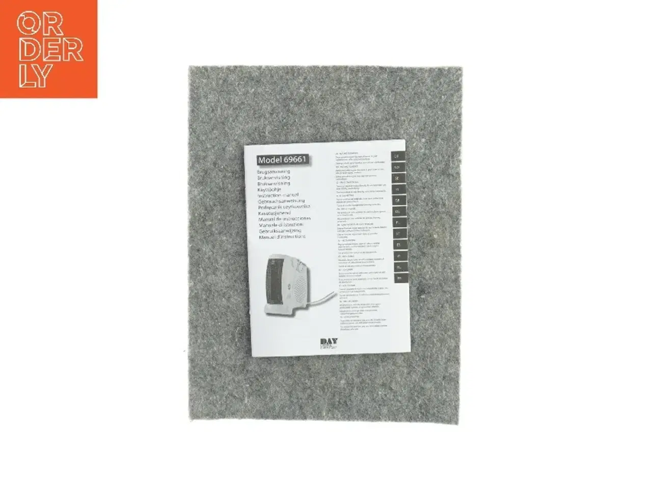 Billede 3 - Fan heater fra Day (str. LBH 23x12x24 cm)