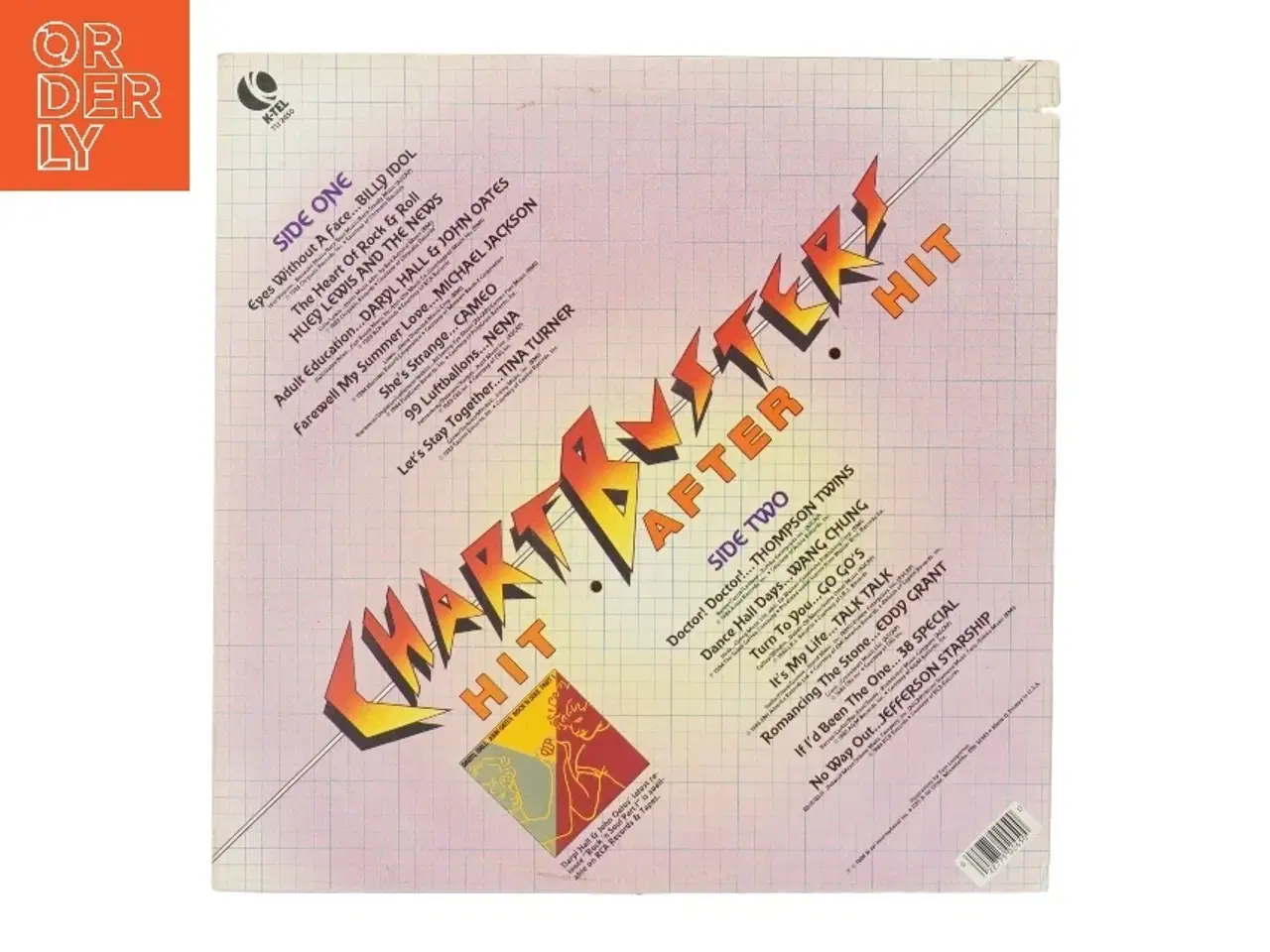 Billede 2 - Hit After Hit Chartbusters LP fra K-Tel