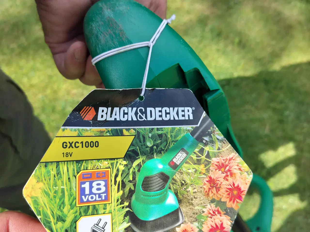 Billede 2 - Black&Decker kultivator + 2 18w batt. og oplader