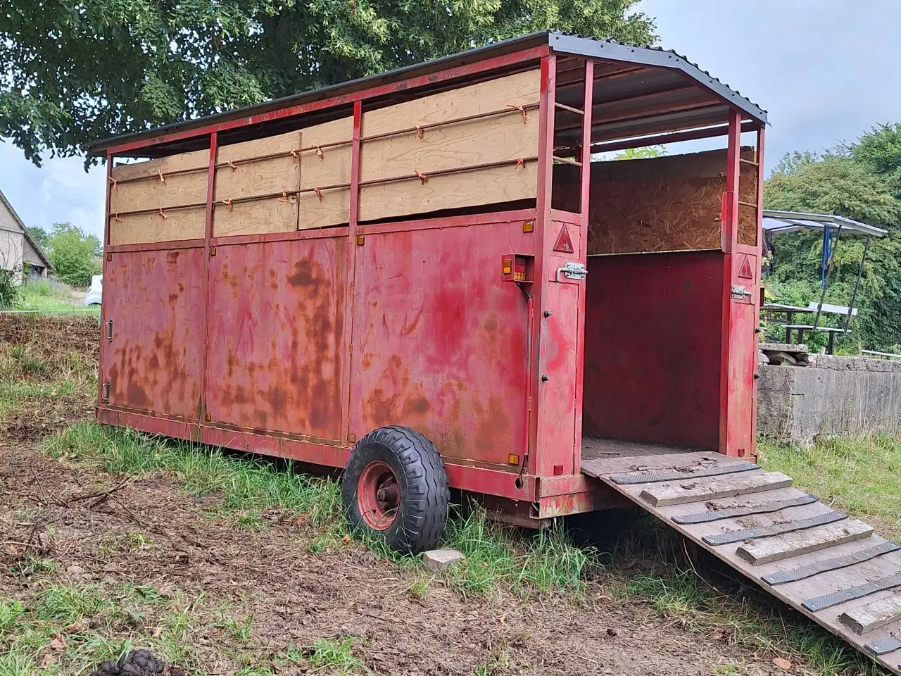 Billede 1 - Kreaturvogn 