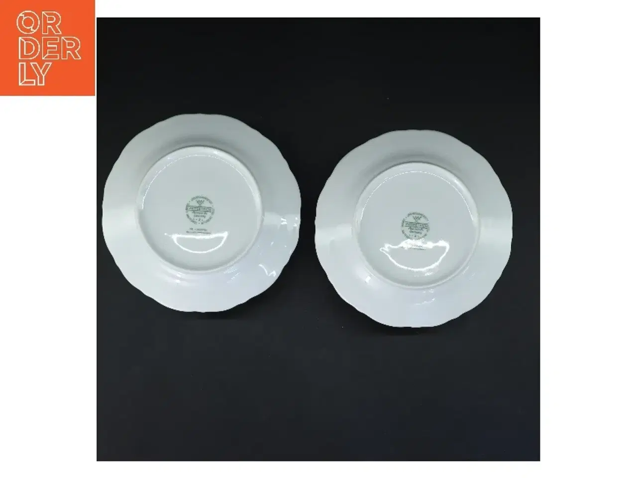 Billede 3 - Blåblomstrede tekopper med underkopper fra Royal Copenhagen (str. Ø 12 cm længde 8 cm)