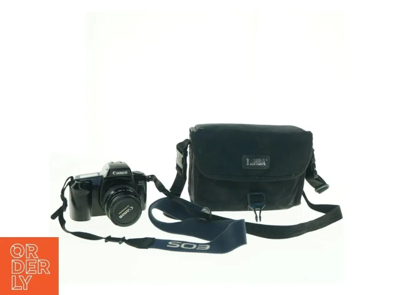 Billede 1 - Canon 1000F kamera med taske (str. 23 x 12)