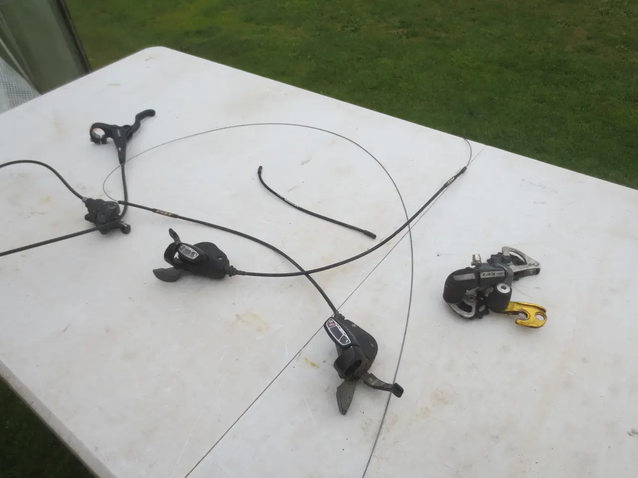 Billede 1 - 4 stk Shimano Reservedel Gearskifter og Hydraulisk