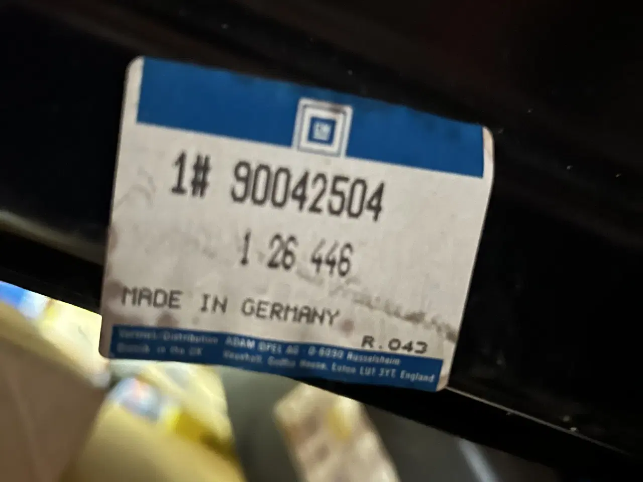 Billede 2 - Kadett d stc bagklap og v forskærm 