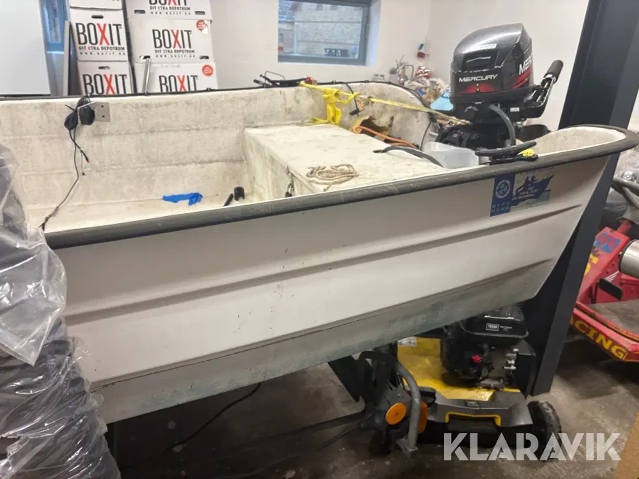 Billede 7 - Fiskerjolle + bådtrailer