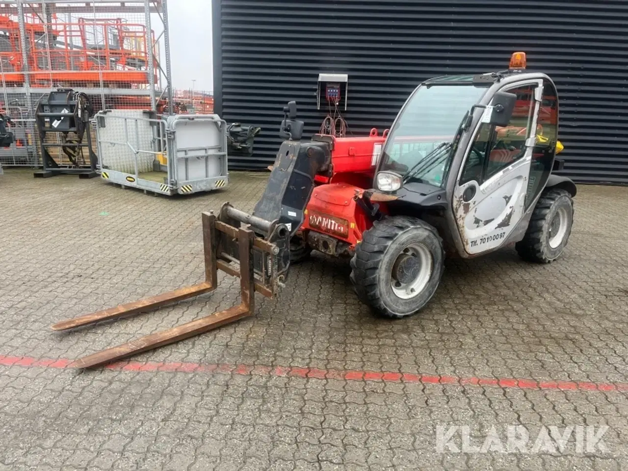 Billede 1 - Teleskoplæsser Manitou MT625Turbo