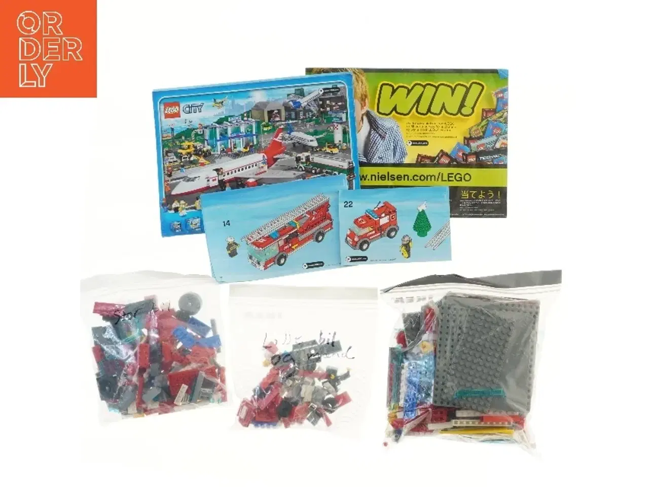 Billede 2 - LEGO City brandstation (7208)