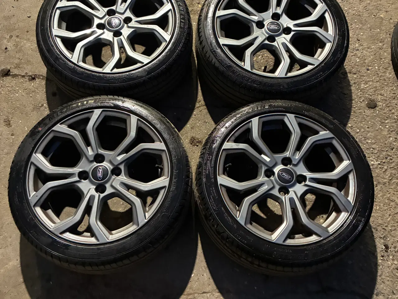 Billede 1 - Org. Ford Fiesta fælge med sommerdæk og TPMS