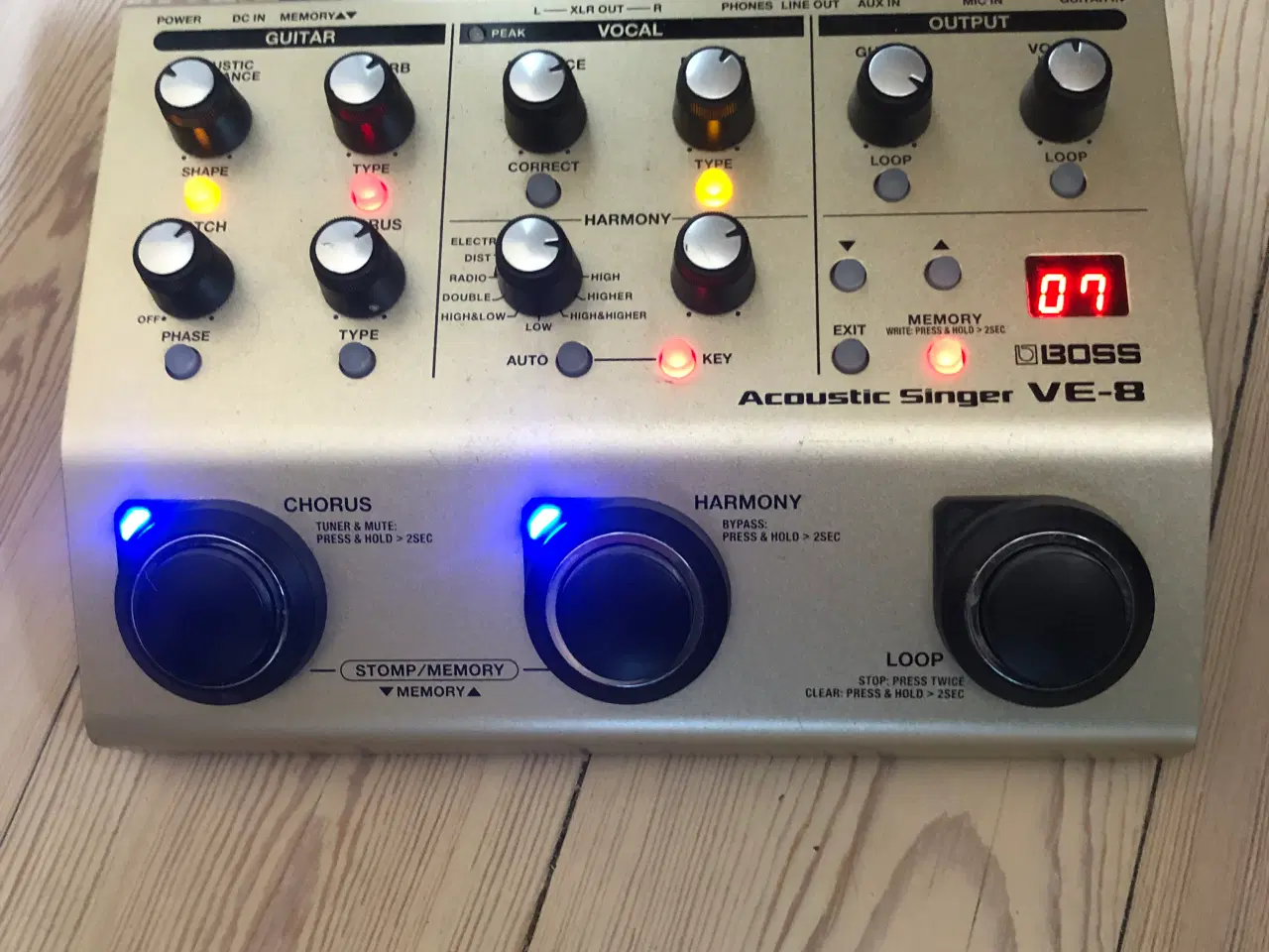 Billede 1 - BOSS VE-8 Multieffekt