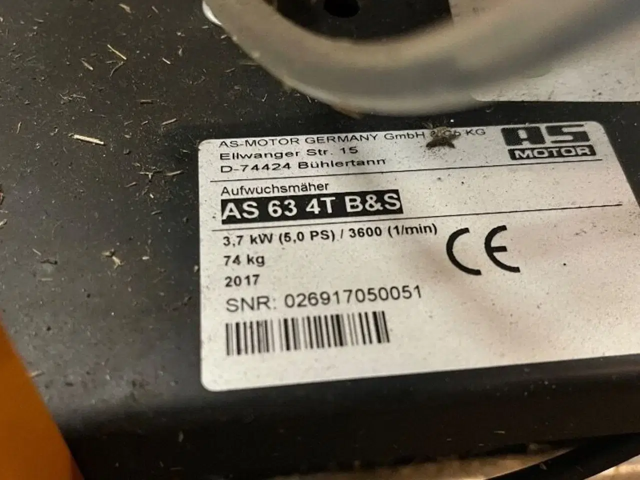 Billede 5 - AS - Motor as 63 ALLMAHER