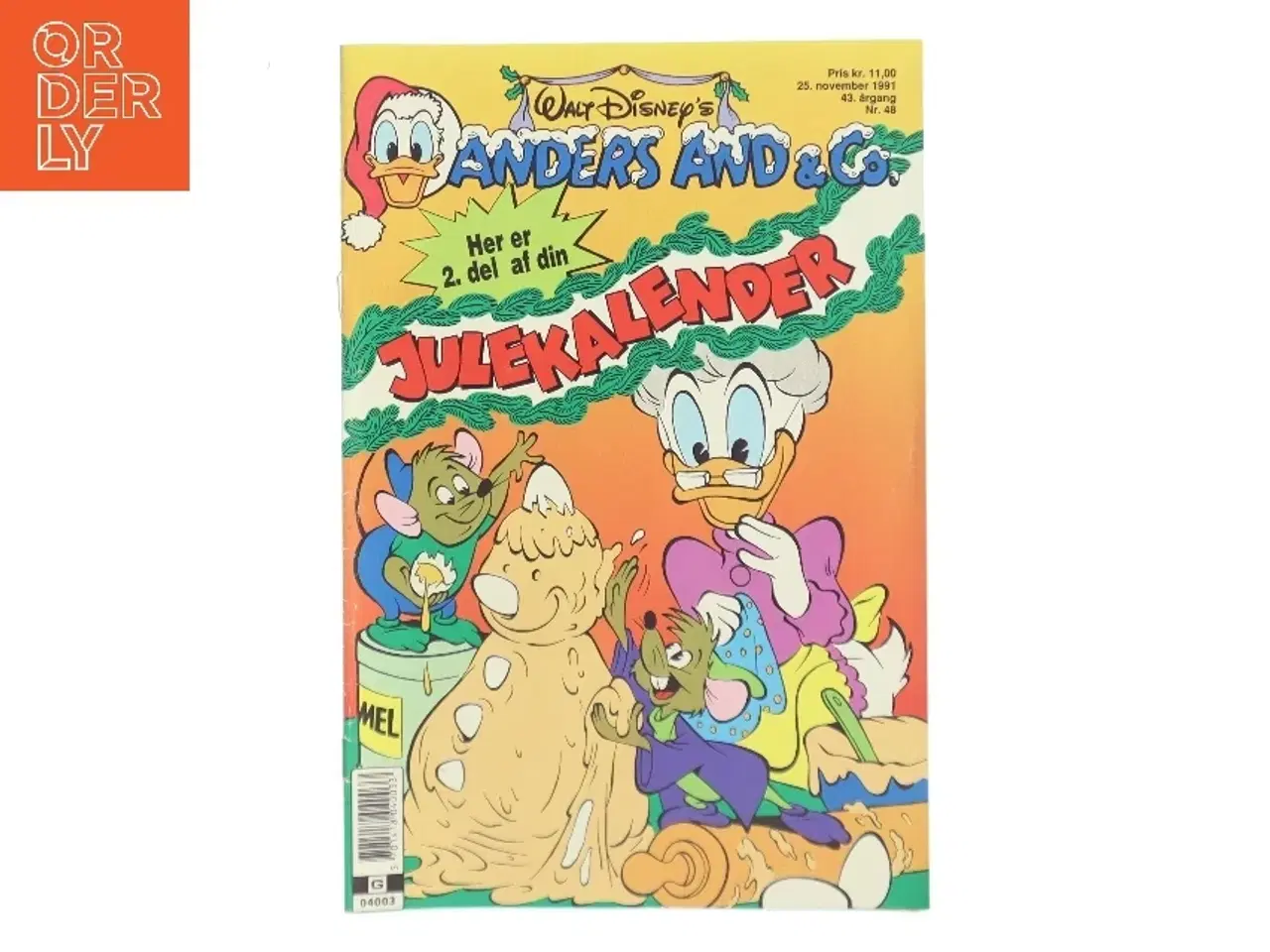 Billede 1 - Anders And & Co. Julekalender (Bog)